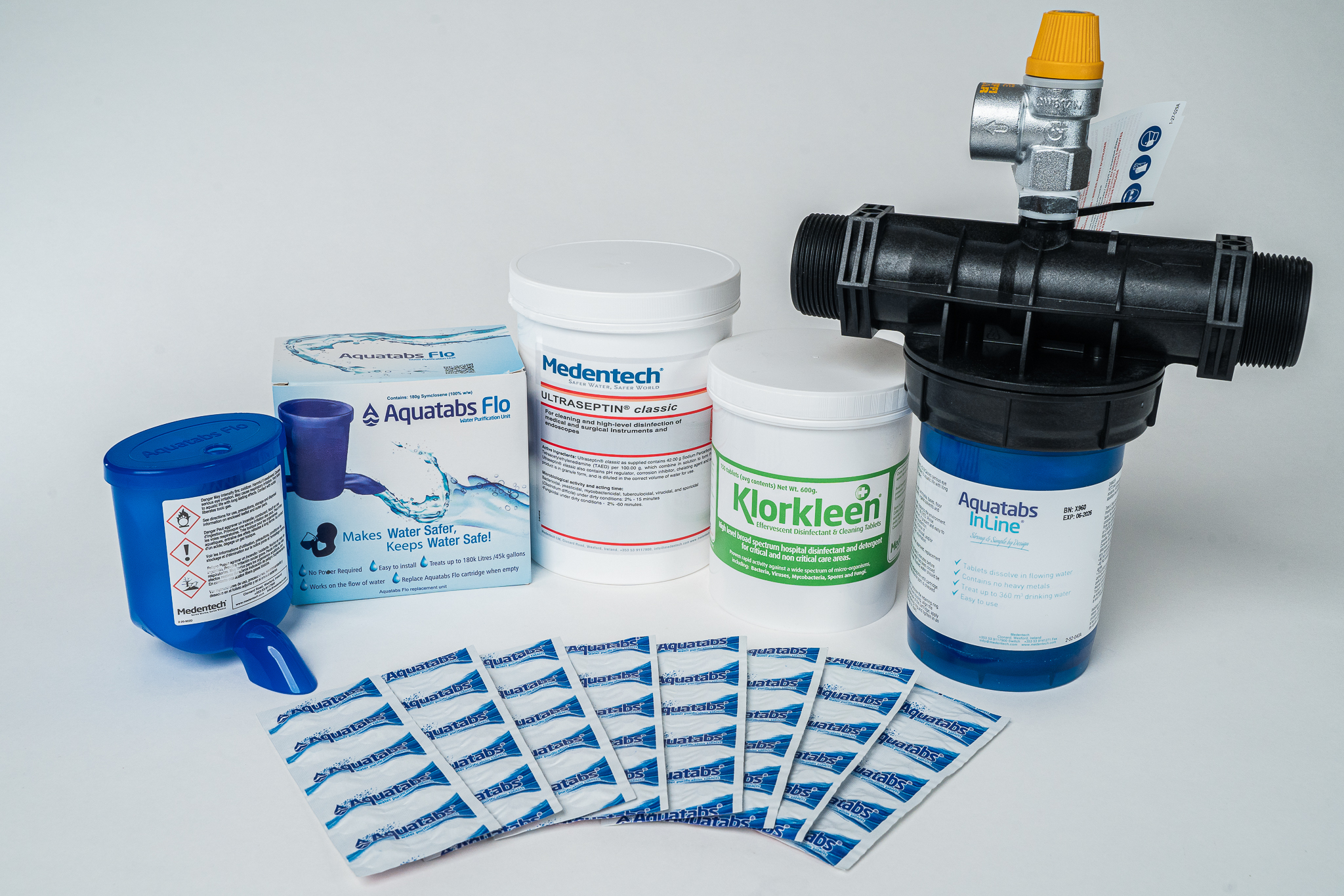 Aquatabs WASH Kit Handwashing & Surface Disinfection