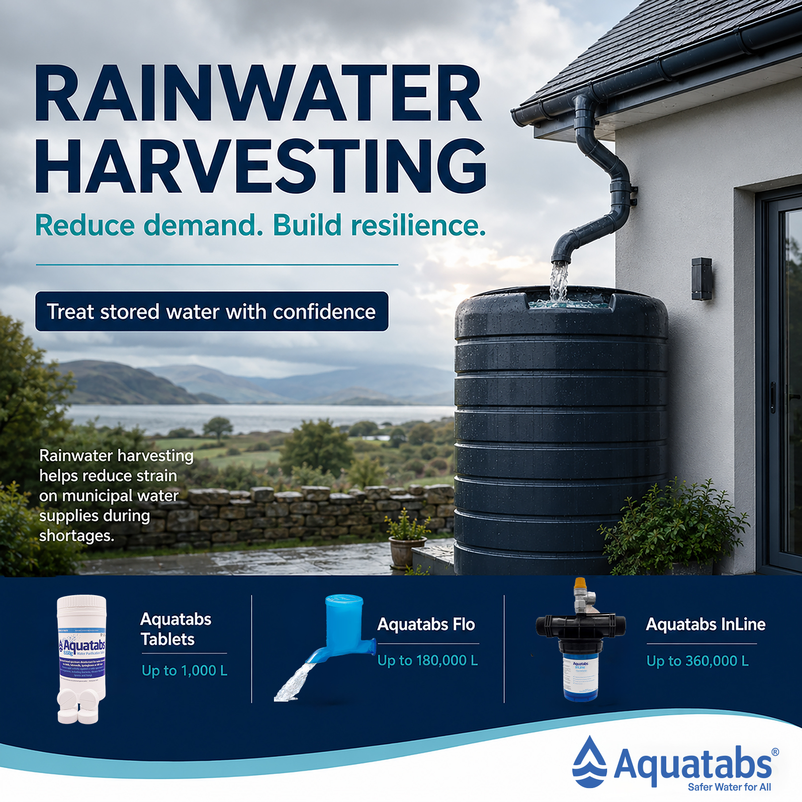 Aquatas for Rain Water Harvesting
